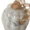 Glitzhome&#xAE; Marble Tall Marble Glass Pumpkin, Gray